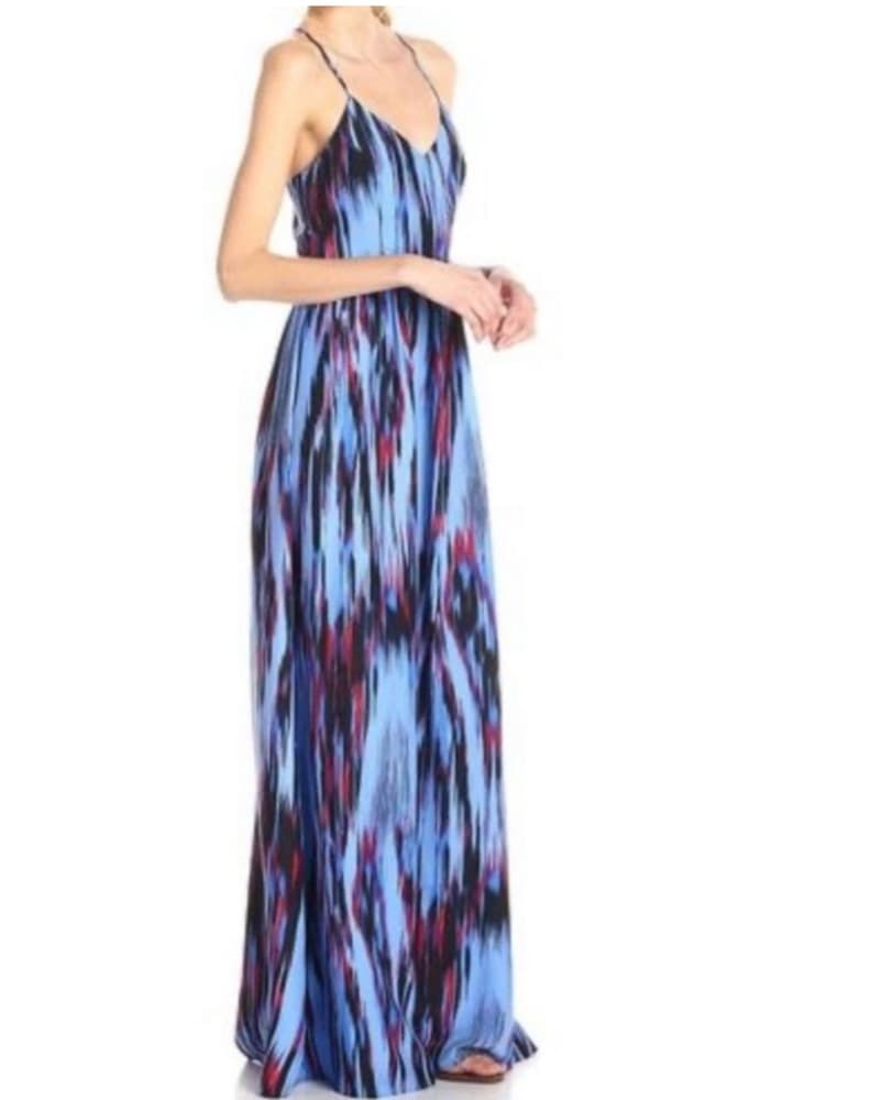 Parker Silk Maxi Dress - Image 1