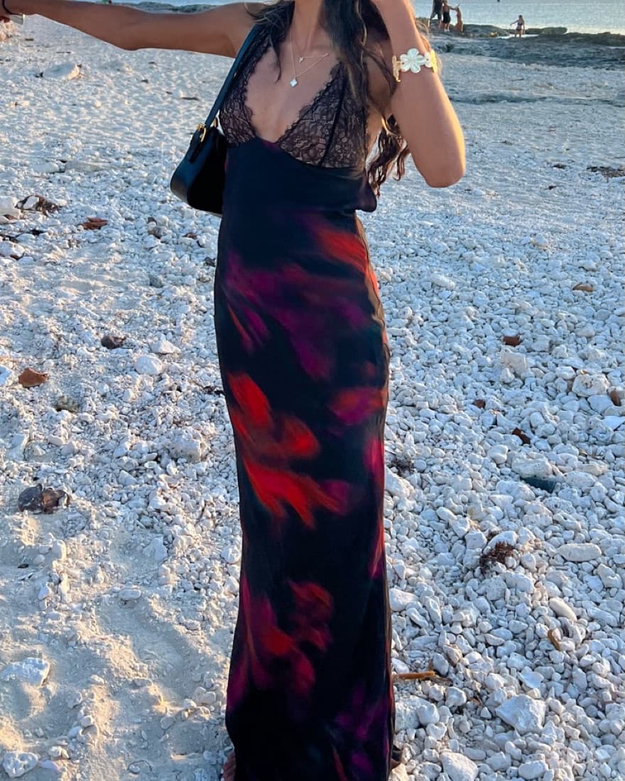 White Fox Beyond The Stars Maxi Dress - Image 4