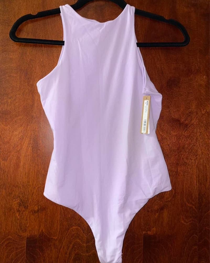 SKIMS high neck bodysuit 💜 - Image 3