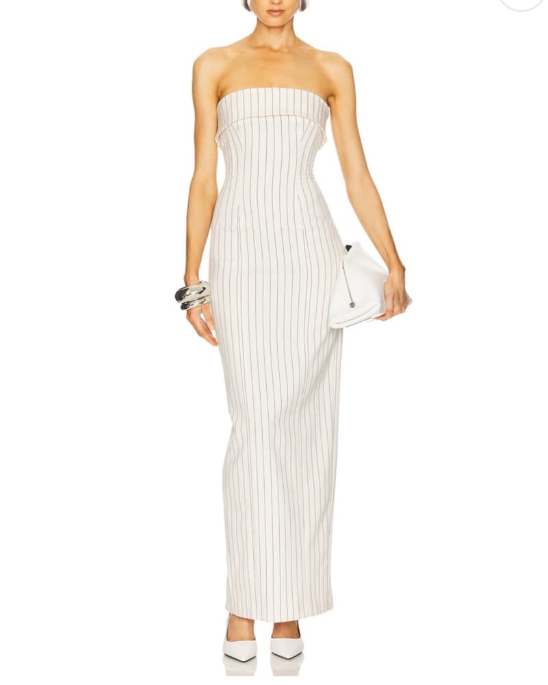 Helsa Pin Stripe Dress - Image 1