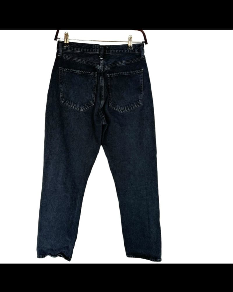 Agolde Premium Dark Blue Jeans - Image 3