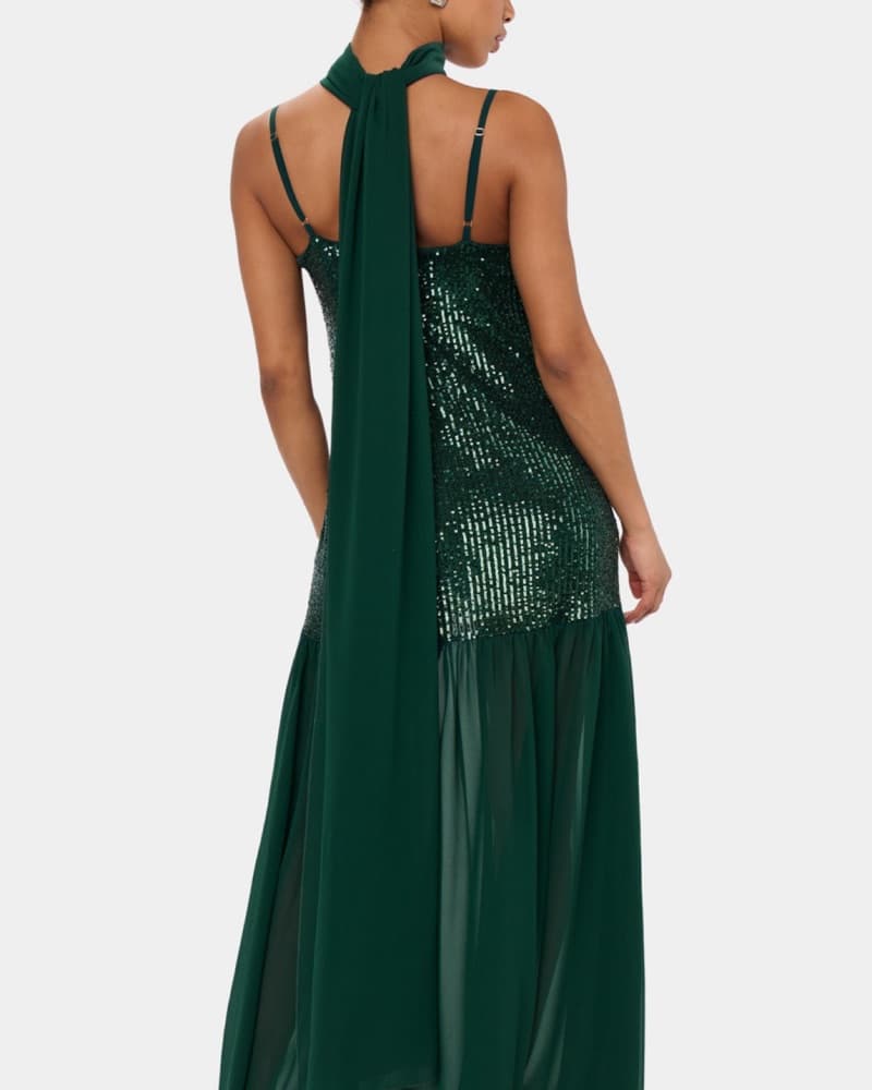 Sequin Dalia Maxi Dress - Image 3