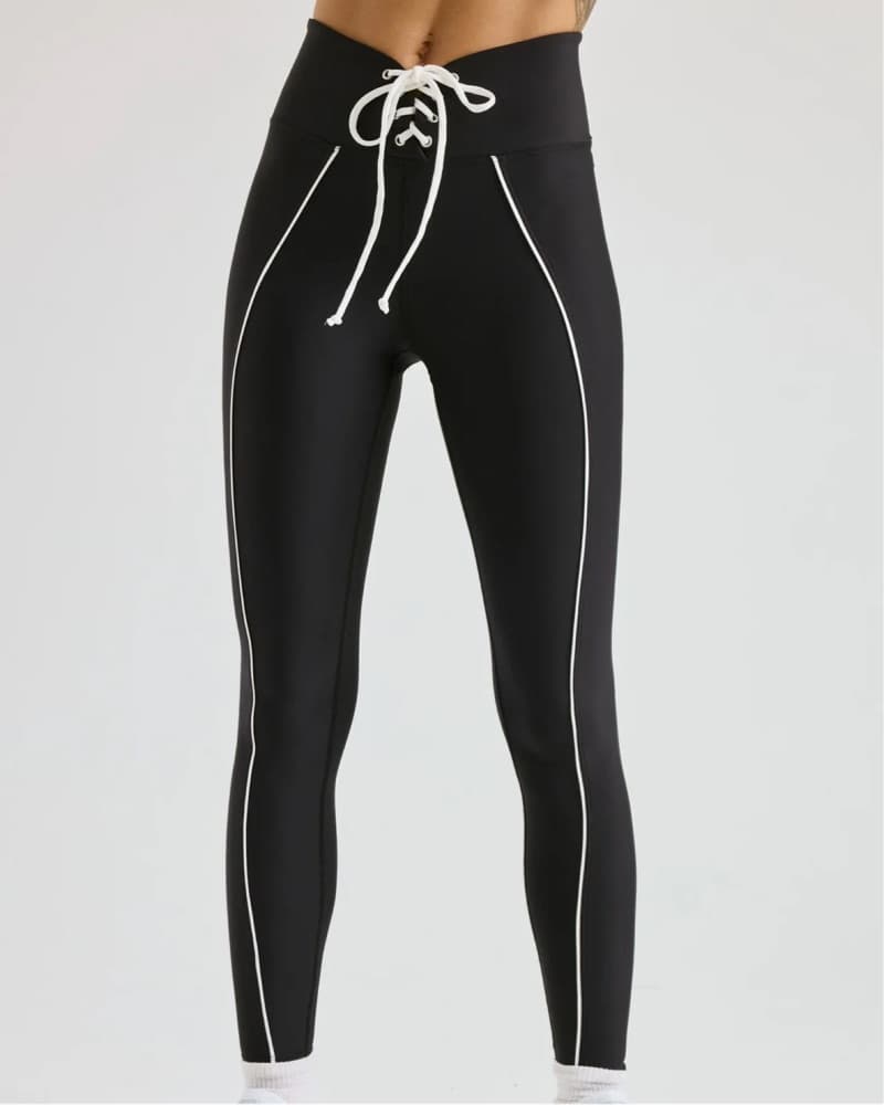 Year Of Ours Lace Up Leggings - Image 1