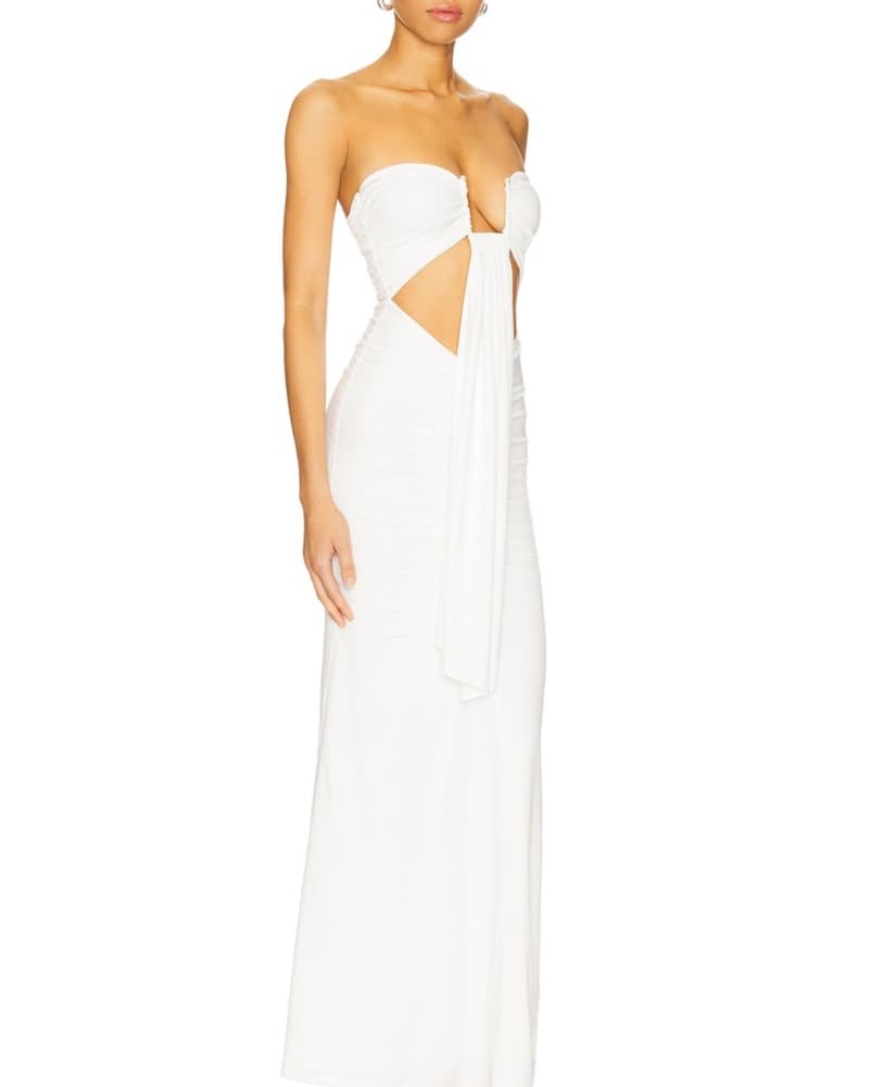 Revolve superdown white dress - Image 2
