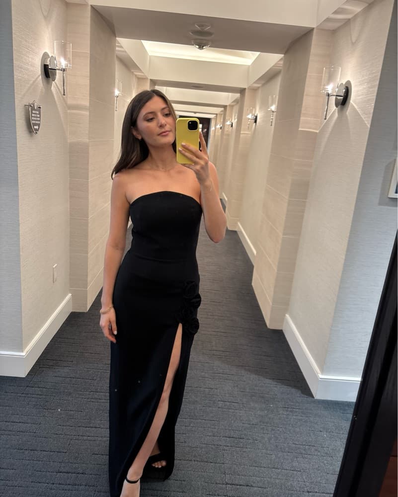 Black Amanda Uprichard Dress - Image 1