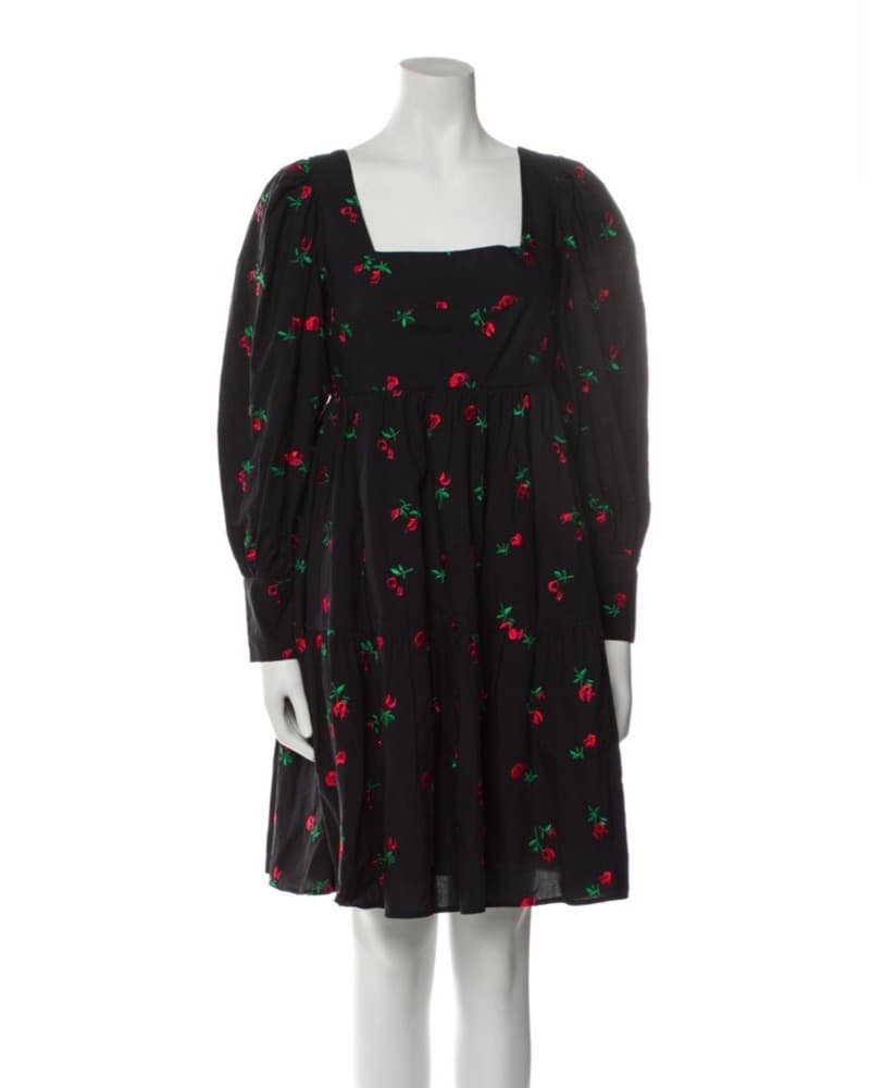 Rachel Antonoff Floral Print Mini Dress - Image 1