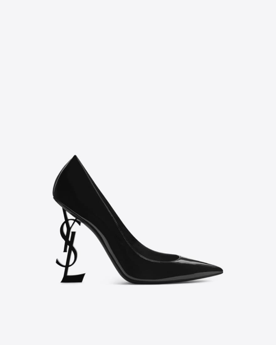 YSL Opyum Pumps Logo Heel - Image 1