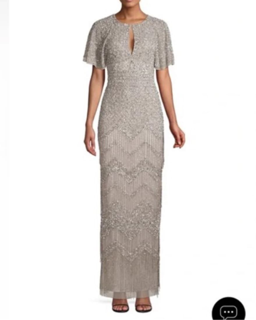 Aidan Mattox Lana Del Rey Sequined Dress - Image 2
