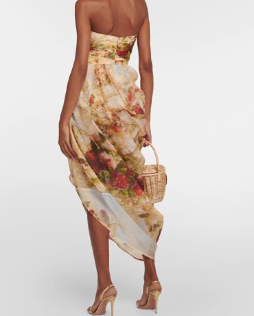 Zimmermann Luminosity Linen/Silk Midi - Image 3