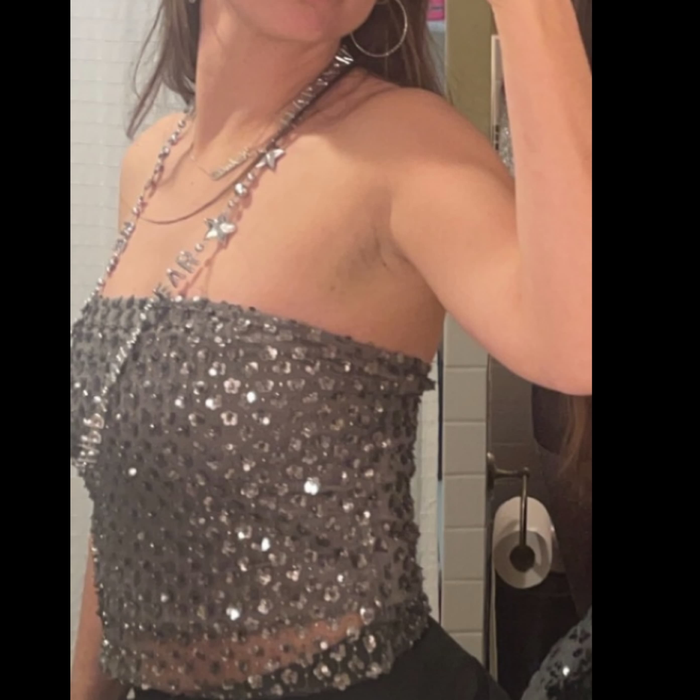 Urban Outfitters Eden Sequin Tube Top - Image 3