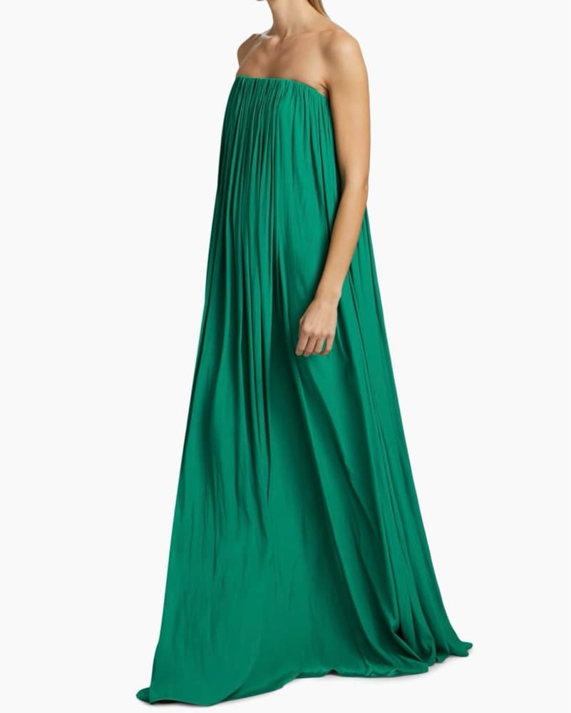 ALC Green strapless Dress  - Image 1