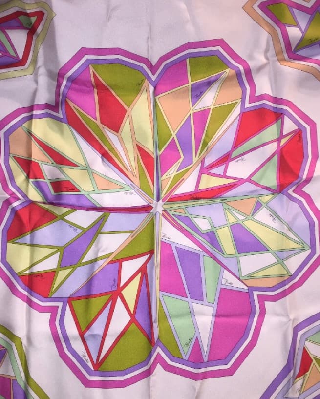 EMILIO PUCCI silk mid century SCARF - Image 2
