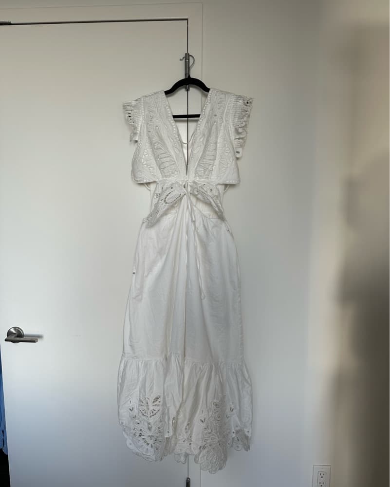Farm Rio Butterfly Richelieu Dress - Image 6