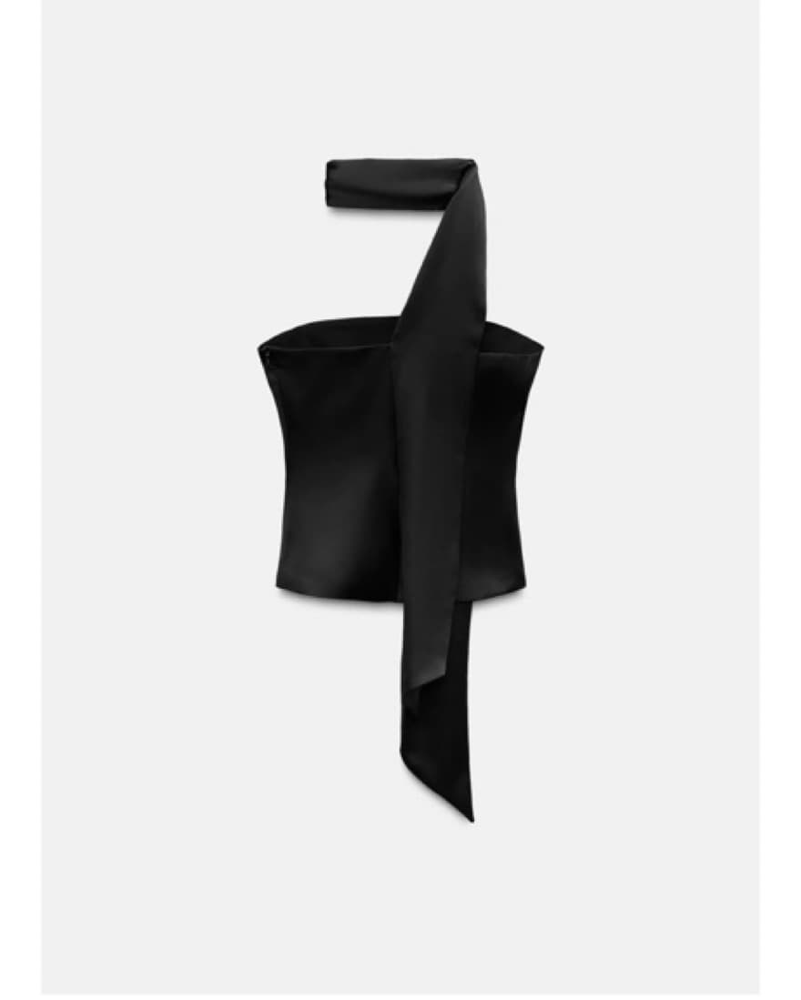Zara Strapless Scarf Top - Image 2