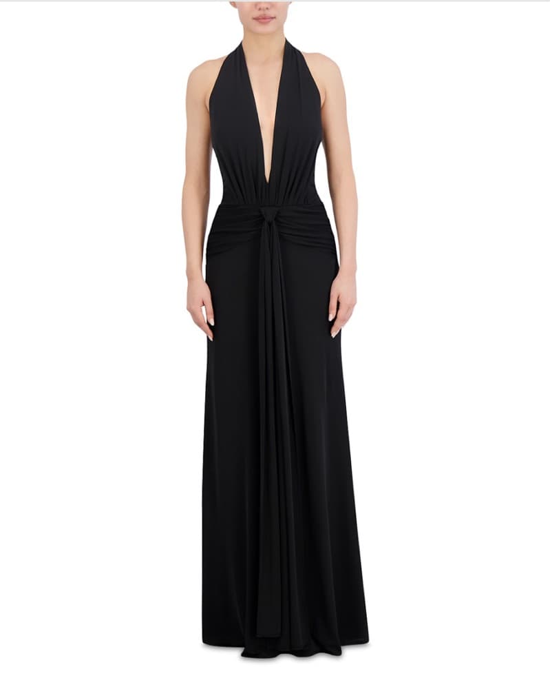 Black Halter Gown  - Image 1