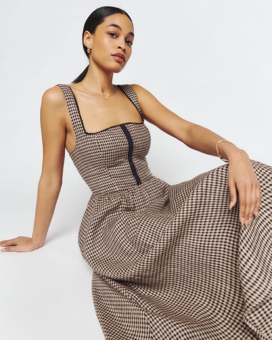 Tagliatelle Linen Dress - Image 2