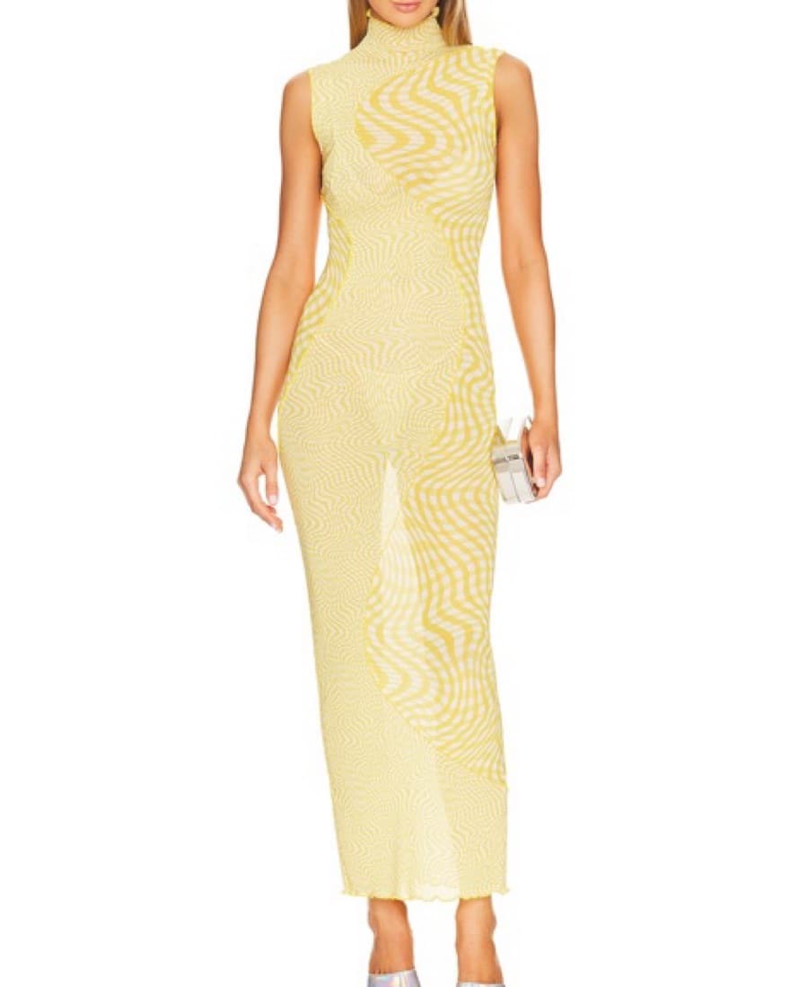 Camila Coelho Mesh Dress XS - Image 1