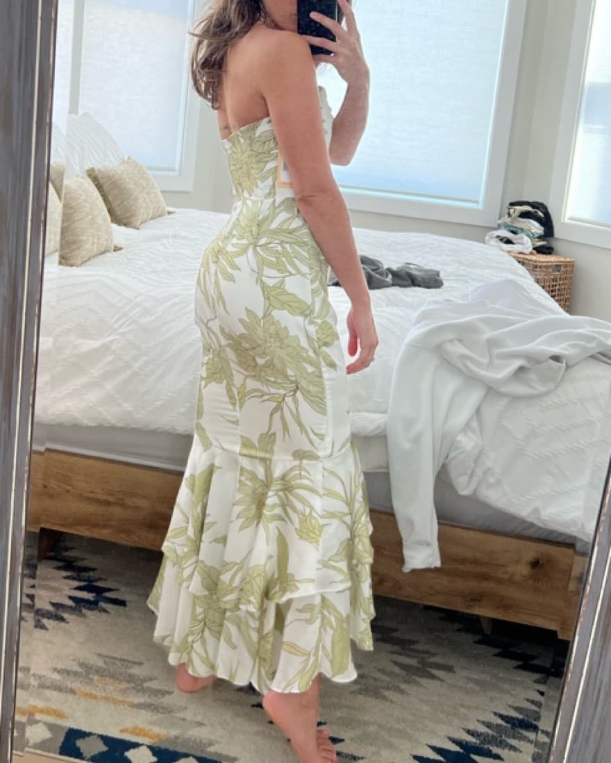 Katie May Cece Strapless Hi-Lo Dress  - Image 2