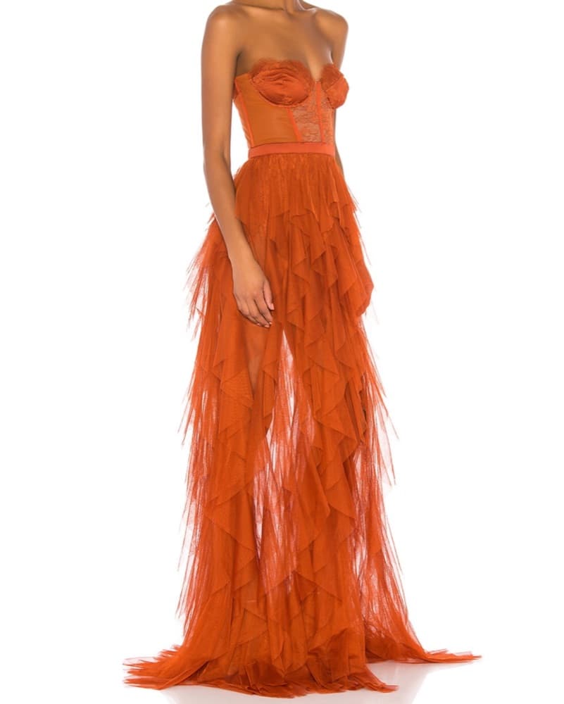 For Love And Lemons Bustier Gown - Image 2