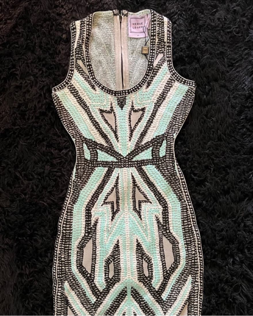 Herve Leger Dress In  XS - Image 1