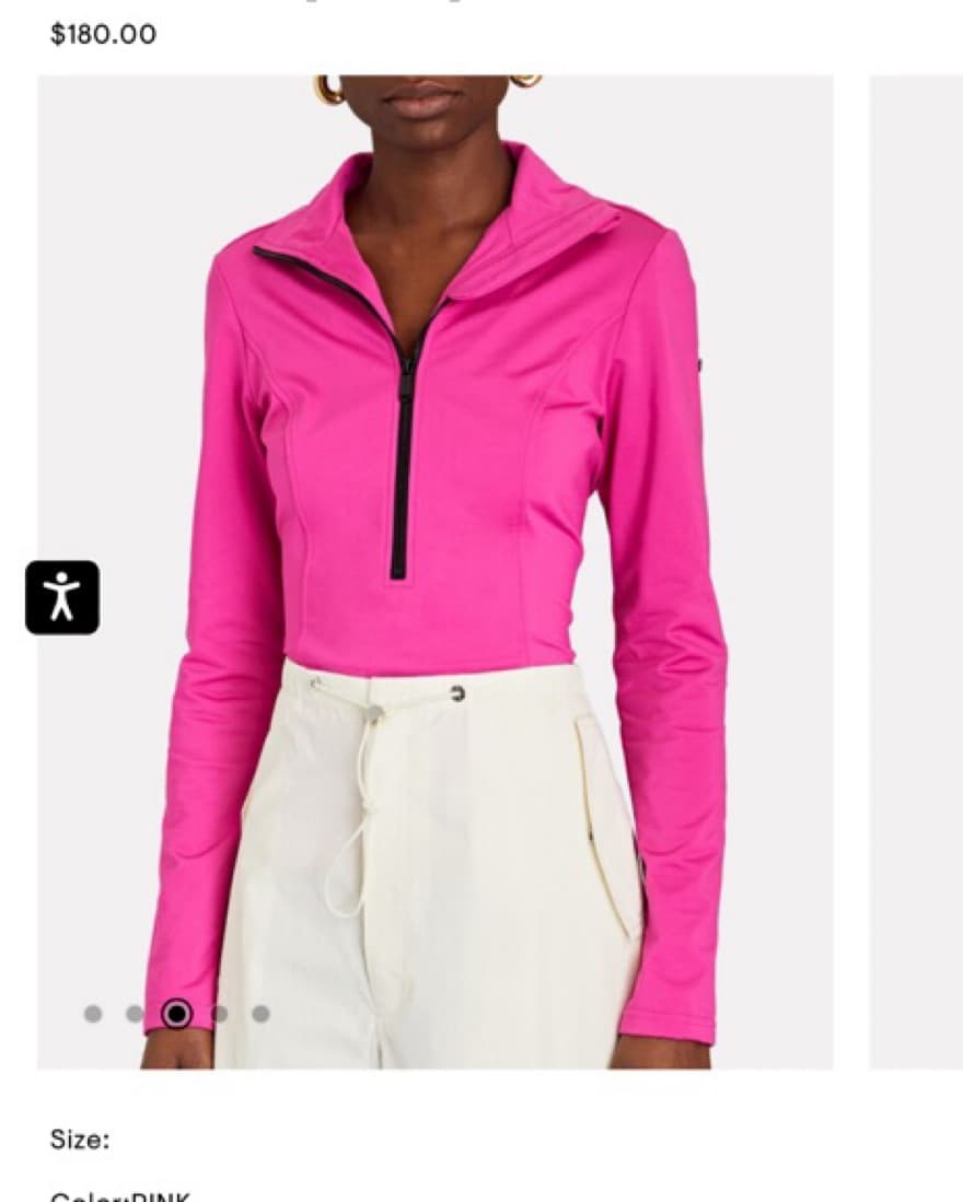 Goldbergh Hot Pink Ski Top - Image 2