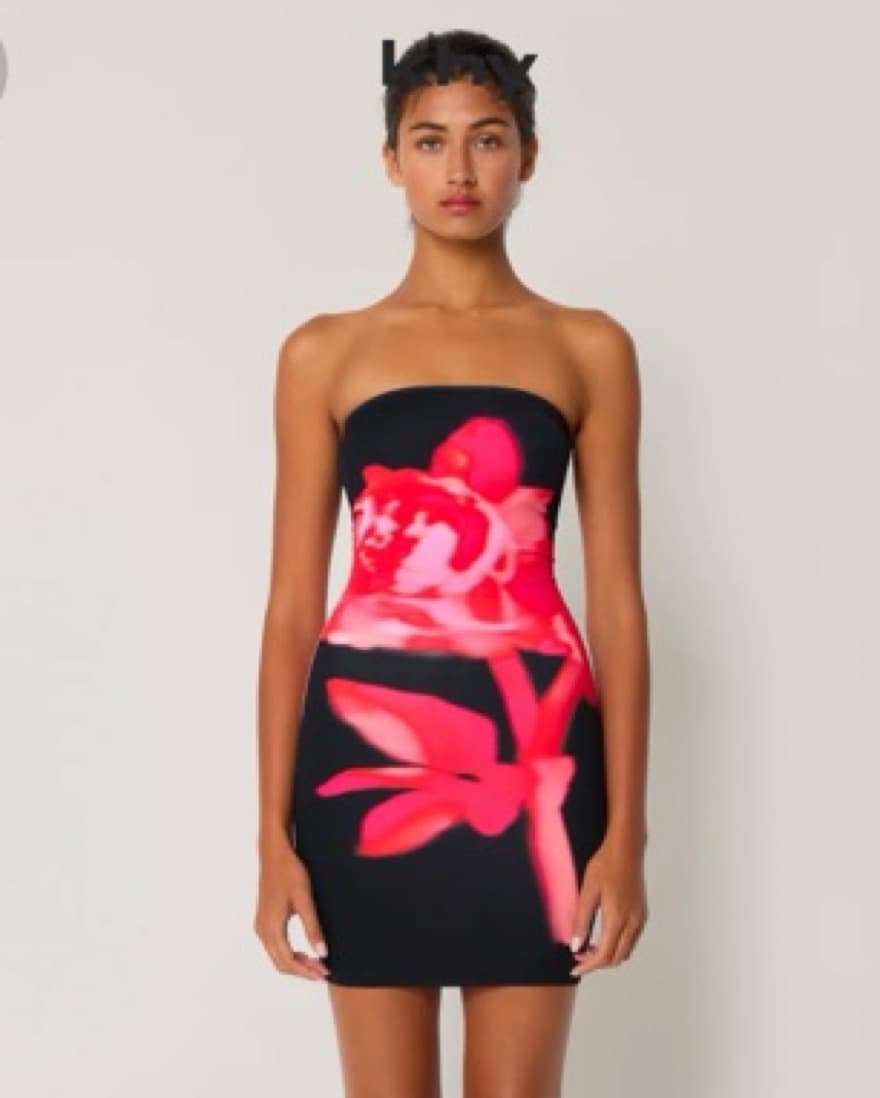 Khy x Ioannes Strapless Mini Dress - Image 1