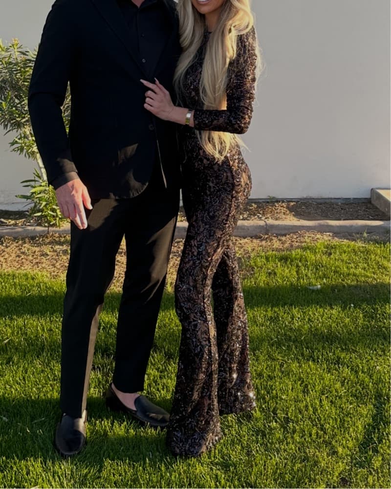 Nadine Merabi Bella Black Jumpsuit - Image 4