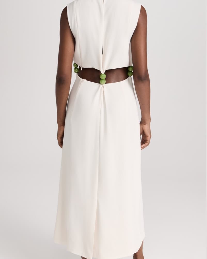 Alexis Cappola Dress Ivory Midi - Image 5