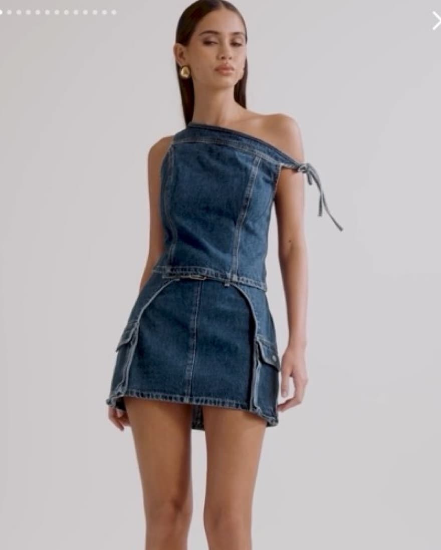Ramsey Denim Top - Image 1