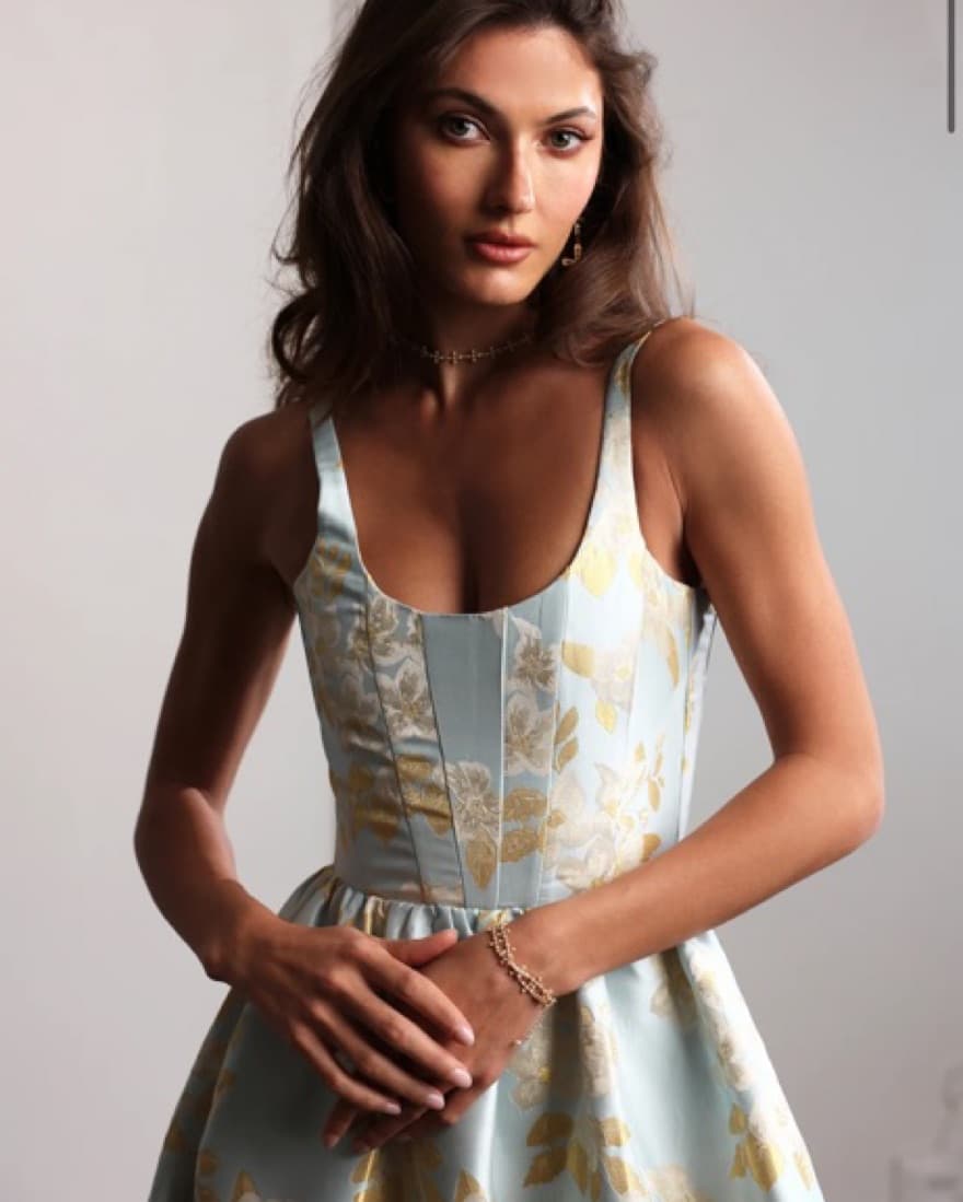 V. Chapman corset gown - Image 2