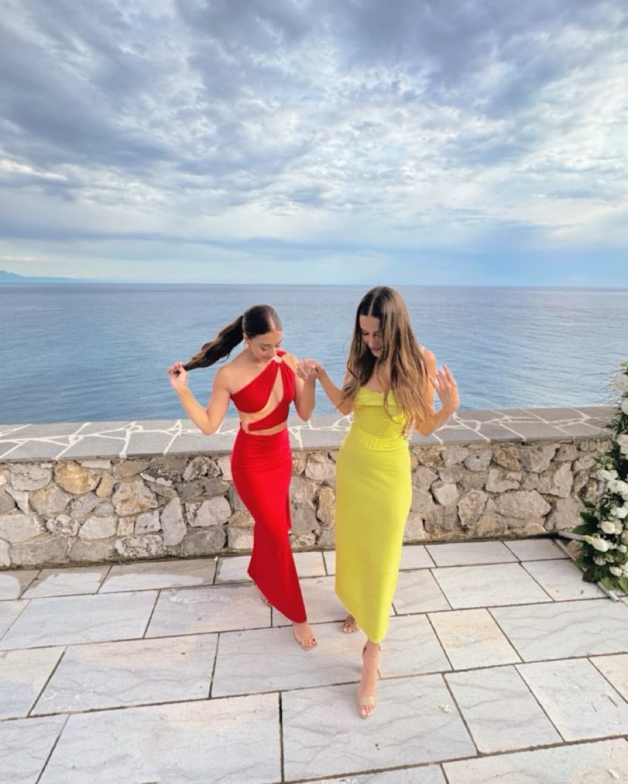 Stunning Red One-Shoulder Maxi Dress - Image 4