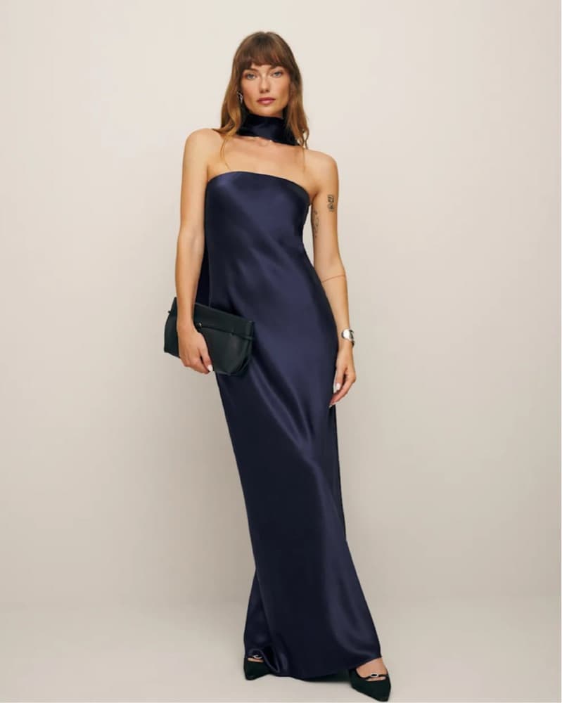 Reformation - Oren Silk Dress - Image 1