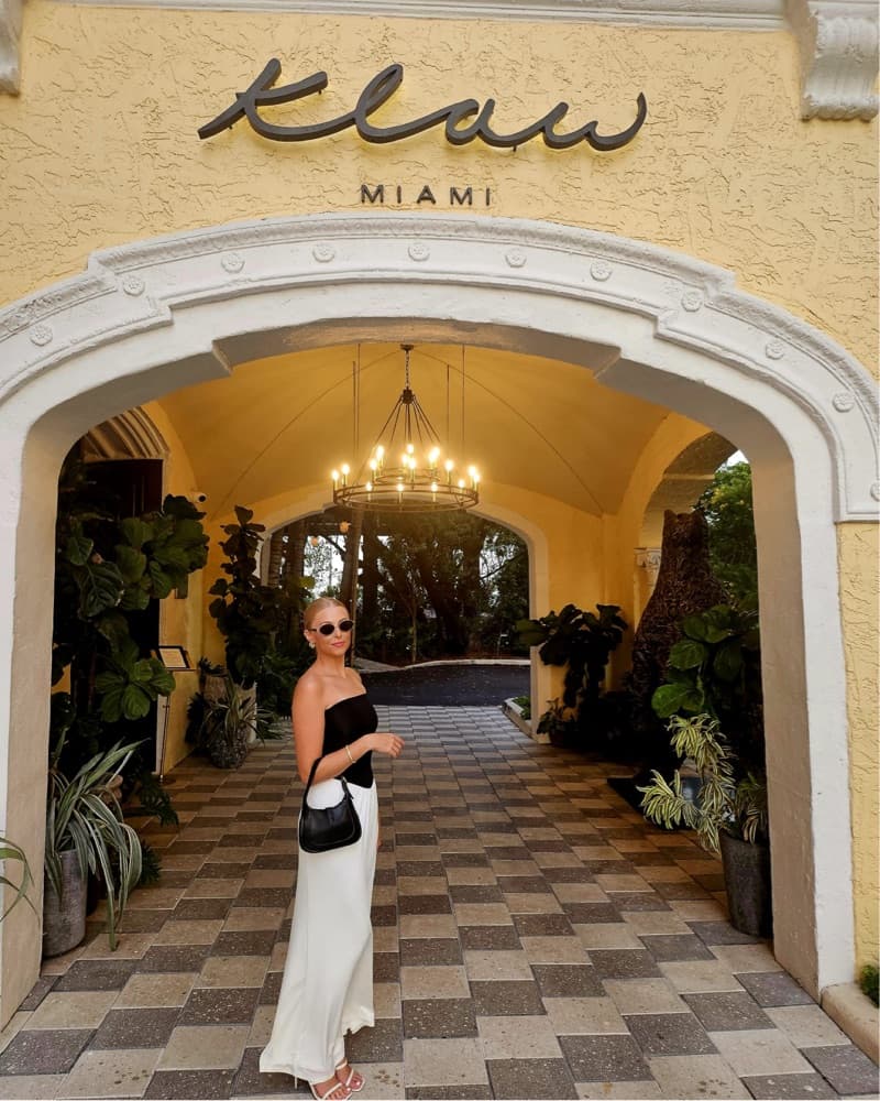 Meski Strapless Dress - Image 3