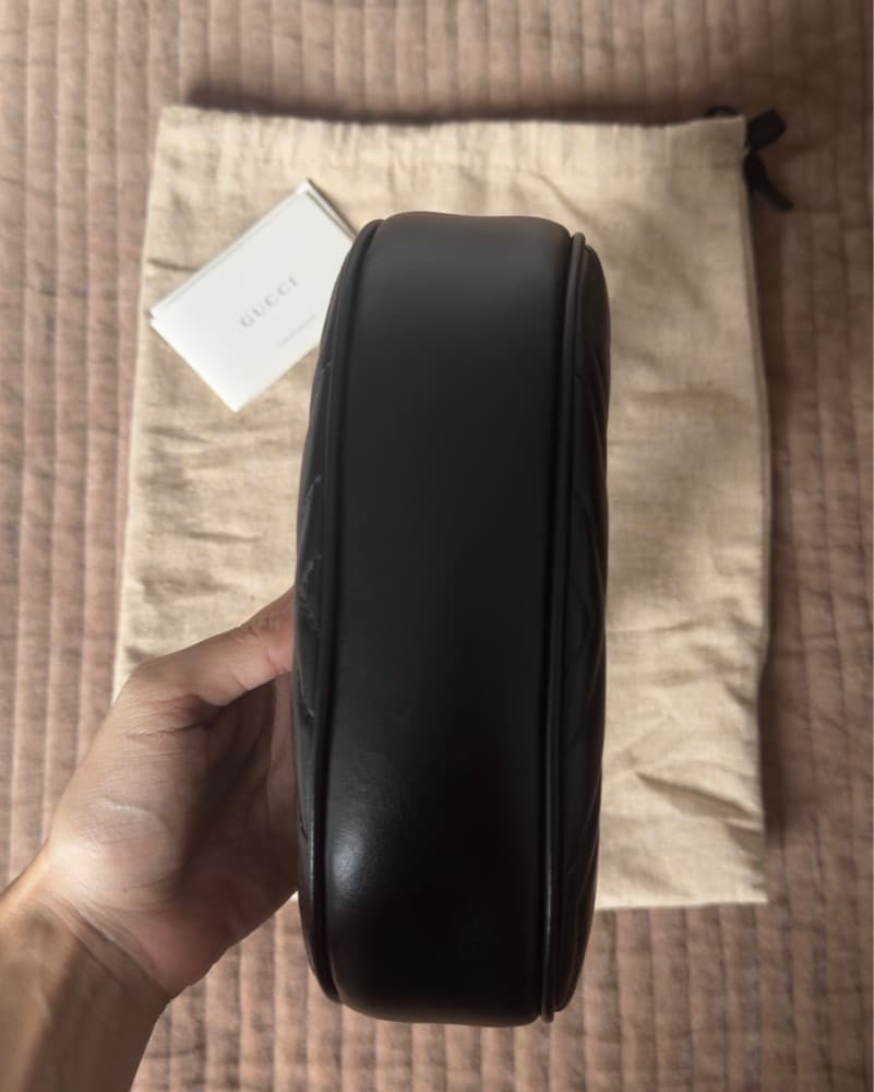 Gucci Marmont Croissant Shoulder Bag - Image 3
