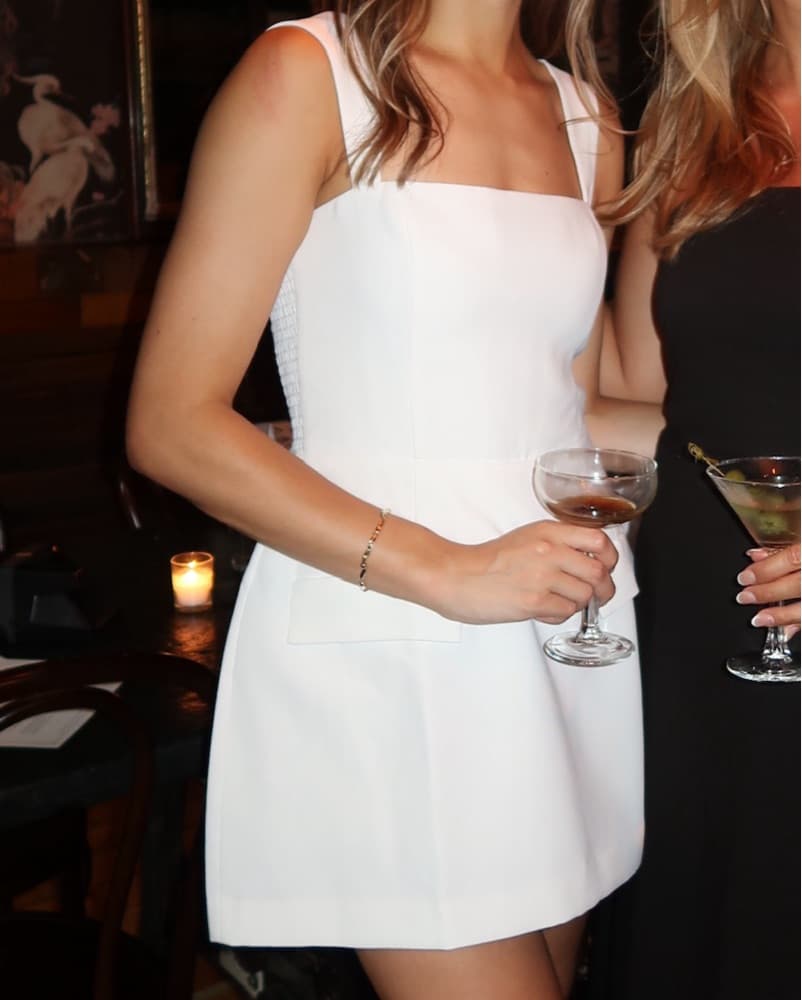 Amanda Uprichard White Dress - Image 3