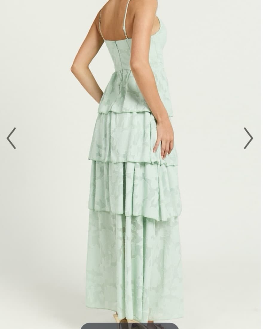 Light Green Maxi Dress - Image 2