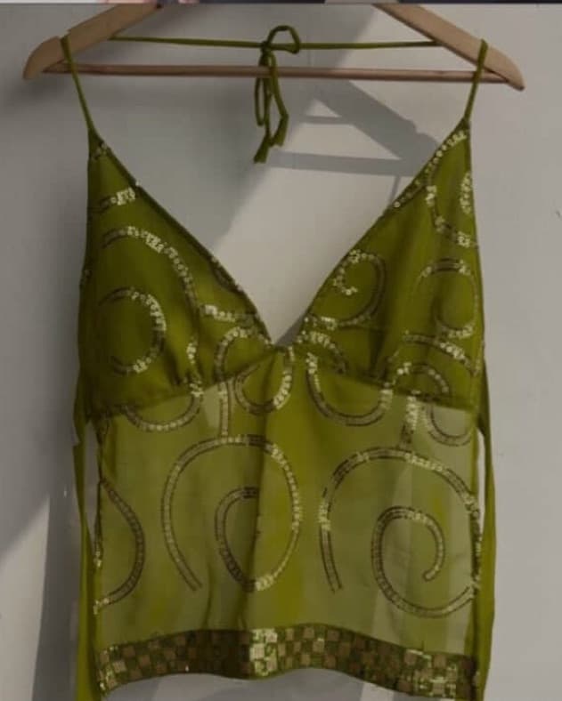 Kaveri Collection Pear Sequin Top - Image 1