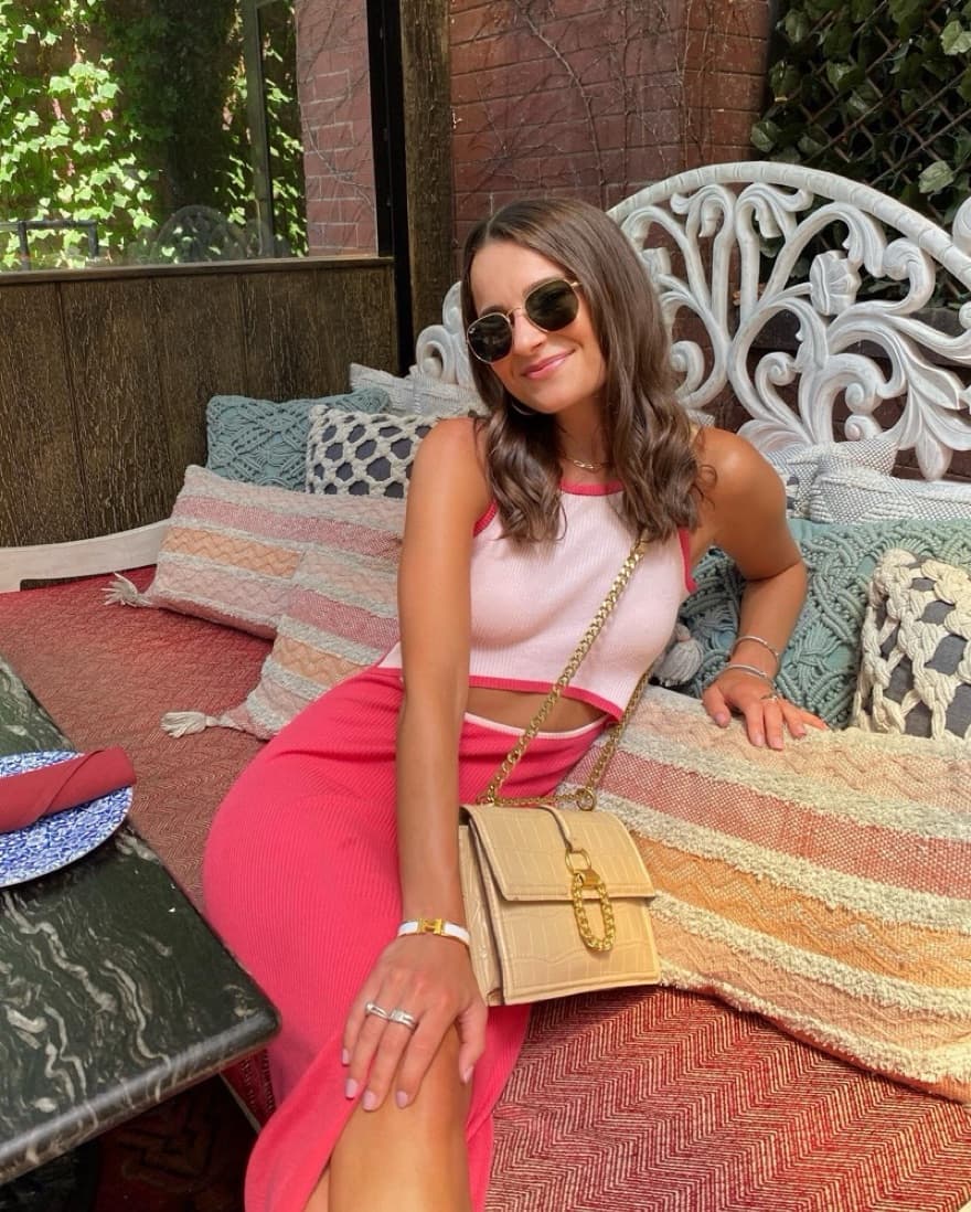 Pink Midi Dress - Image 3