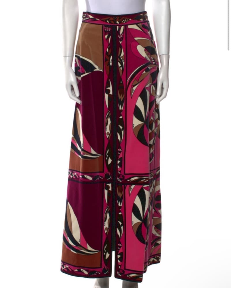 Emilio Pucci Longn Skirt From 70s - Image 1