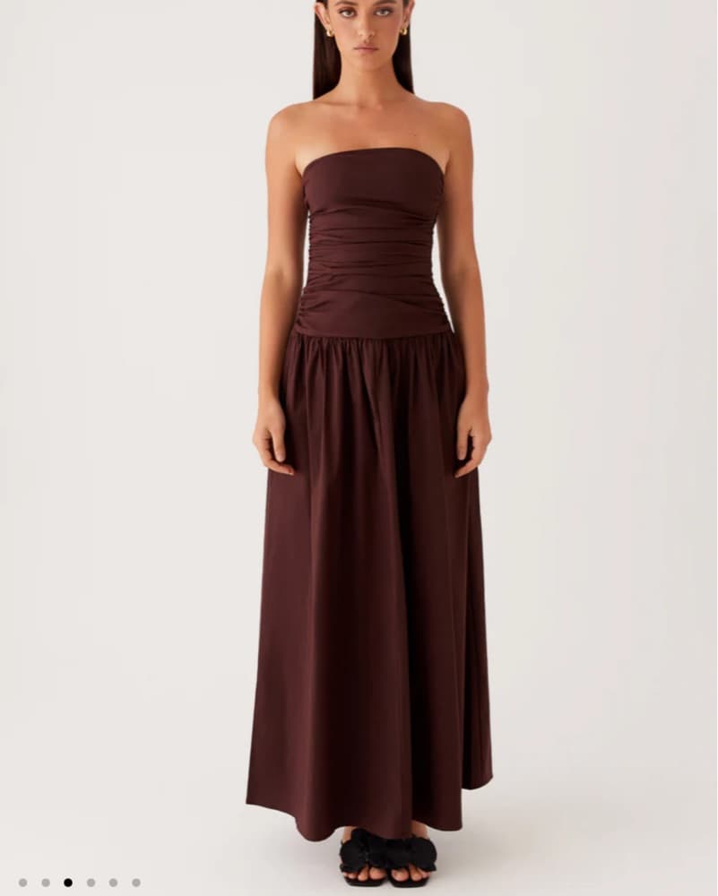 Peppermayo Carmel Dress Brown - Image 2