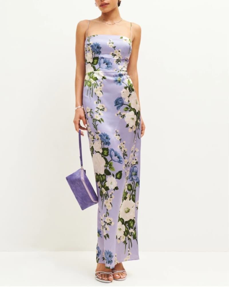 Reformation Frankie Silk Dress - Image 1