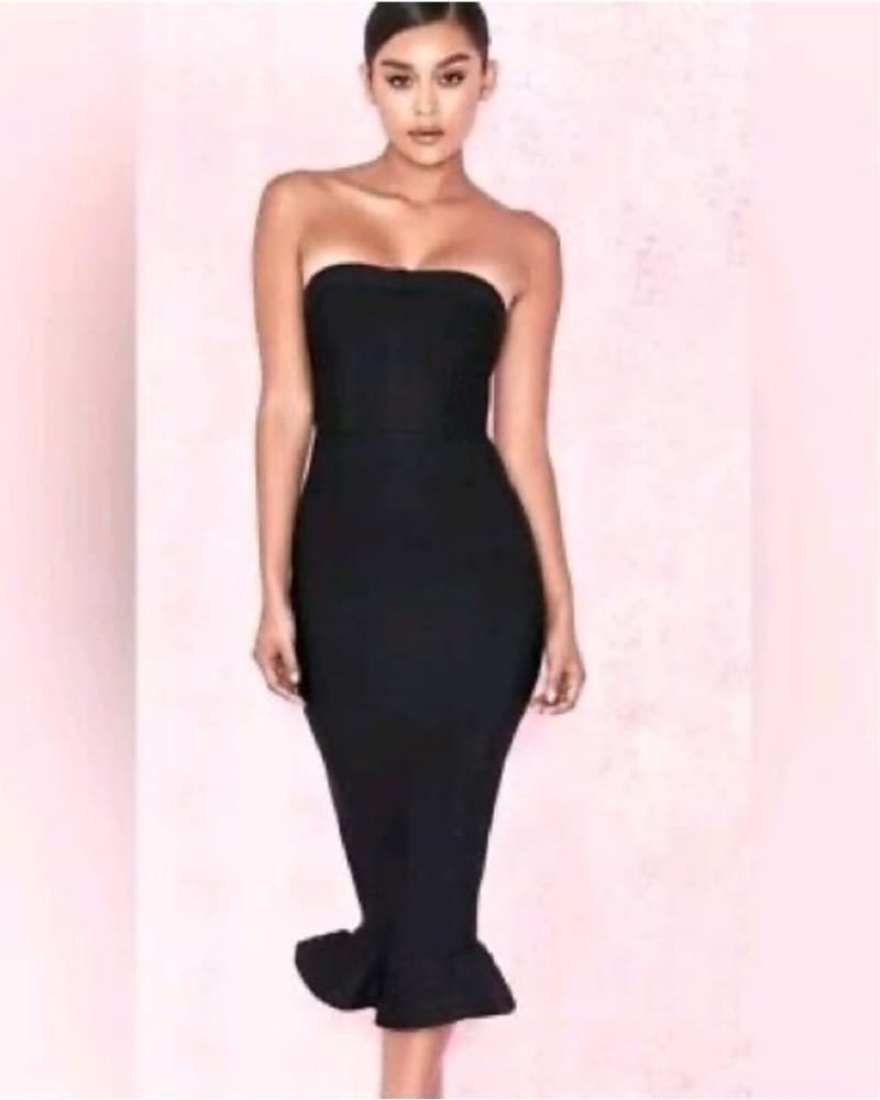 Black Cocktail Or Wedding Dress - Image 1