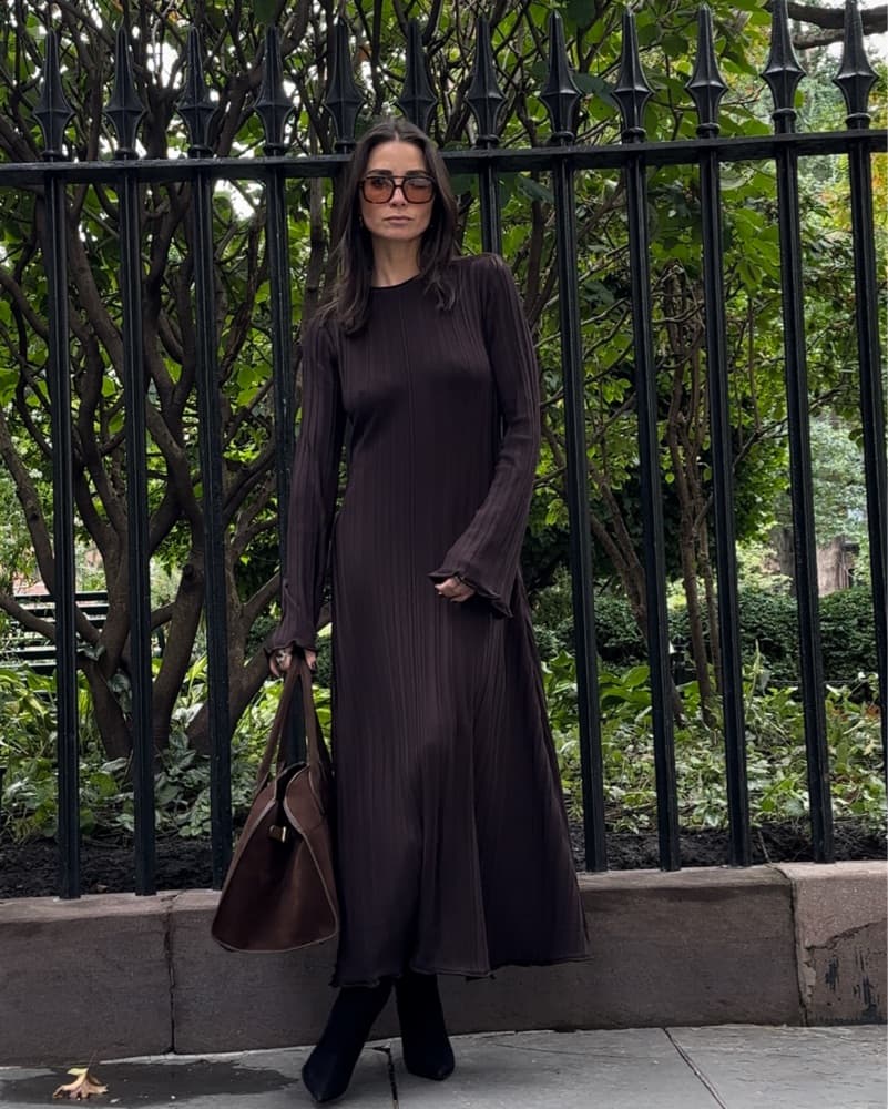 Dissh Brown Sweater Dress - Image 1