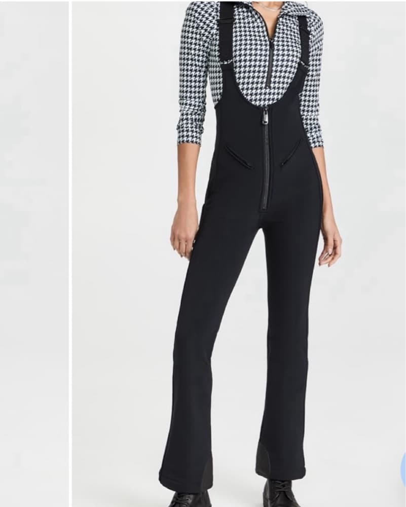 Black Goldbergh Bib Pants  - Image 1