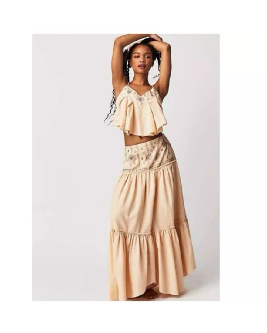 Free People Crystal Cove Maxi Skirt Set - Image 1