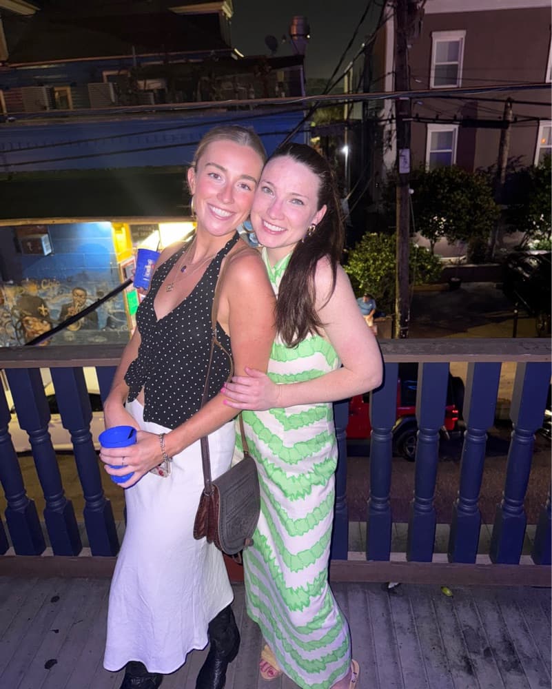 Rhode Green And White Dress  - Image 1