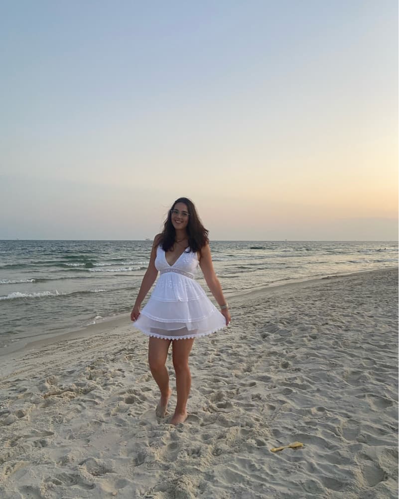 loveshackfancy akilah white dress - Image 2