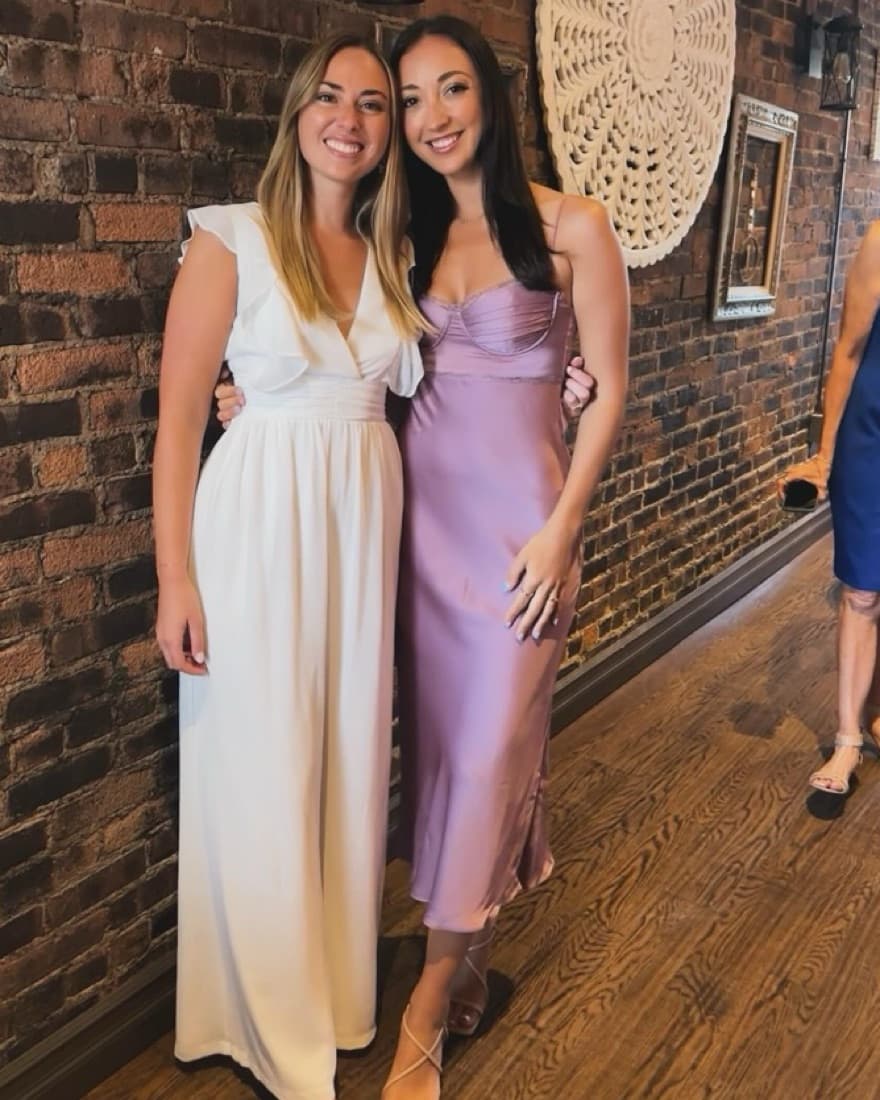 Astr The Label Lavender Satin Midi Dress - Image 6