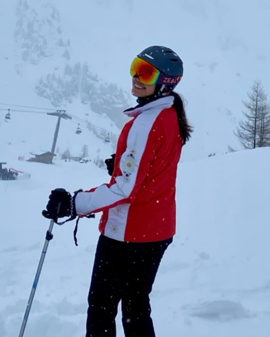 Vintage Red 70s Bogner Ski Jacket - Image 1