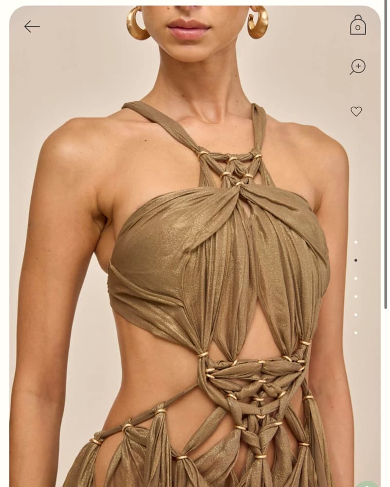 1400$ Cult Gaia Alexa Gown  - Image 4